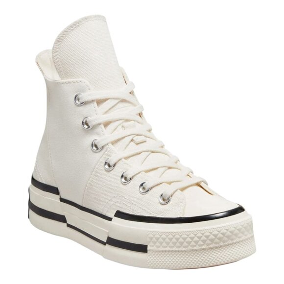 New Converse Chuck Taylor All Star 70 Plus Canvas- Egret Black - M 8.5/ W 10.5 - Picture 11 of 11